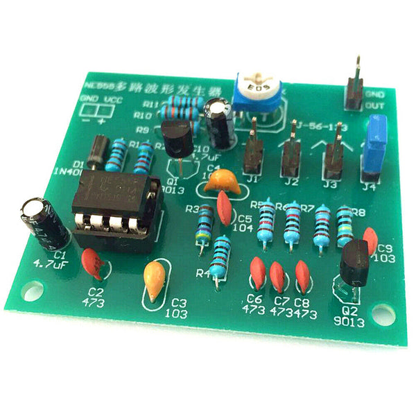 Sine Triangle Square Wave NE555 Multi-Channel Waveform Generator Module DIY KiSE