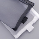 1 Pcs Transparent Grid Zipper Pen Bag Pencil Case Storage Package For Korea A1H8