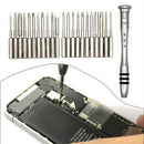 32X Watchmaker Watch Repair Tools Set Back Case Opener Remover Spring Pin w/ Box