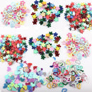 5000pcs Nail Art DIY Glitter Heart Flower Star Sequins Stickers Decals Supply