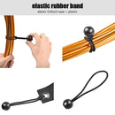 10x Tent Clip Heavy Duty Awning Clamp Tarpaulin Strap Bungee for Camping