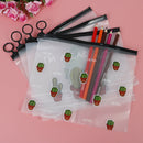 1Pc Cactus PVC Waterproof Cases  A5 File Folder Storage Pencil Ba Gw