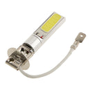 2x Super Bright H3 COB Car Led Front Headlights Light Fog Bulb Lights 12v
