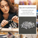 60pcs Crystal Diamond Glass Craft DIY Manicure Drill Wedding Party Decor
