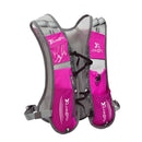 Hydration Pack Backpack Water Bladder Bag Rucksack Cycling Running Pink