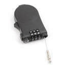 Retractable Wire Rope Outdoor Password Lock Combination Coded Locker Key Padlock