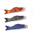 3pcs 40cm Koi Nobori Carp Wind Sock Streamer Kite Flag Hanging Wall Decor