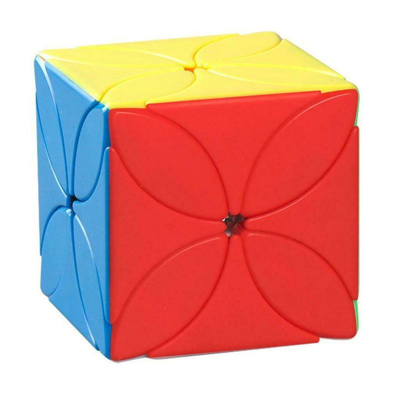 Creative Magic Speed Smooth Cube Stress Relief Toys Kids IQ Game 4 Leaves