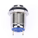 12mm Waterproof High Top Momentary Metal On/Off Push Button Switch A