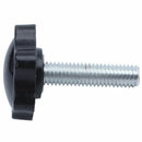 8 Pcs M8 x 30mm Male Thread 32mm Hex Shaped Head Clamping Screw Knob C3R8