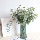 Artificial Eucalyptus Leaves, Eucalyptus Wreath Branch Stems