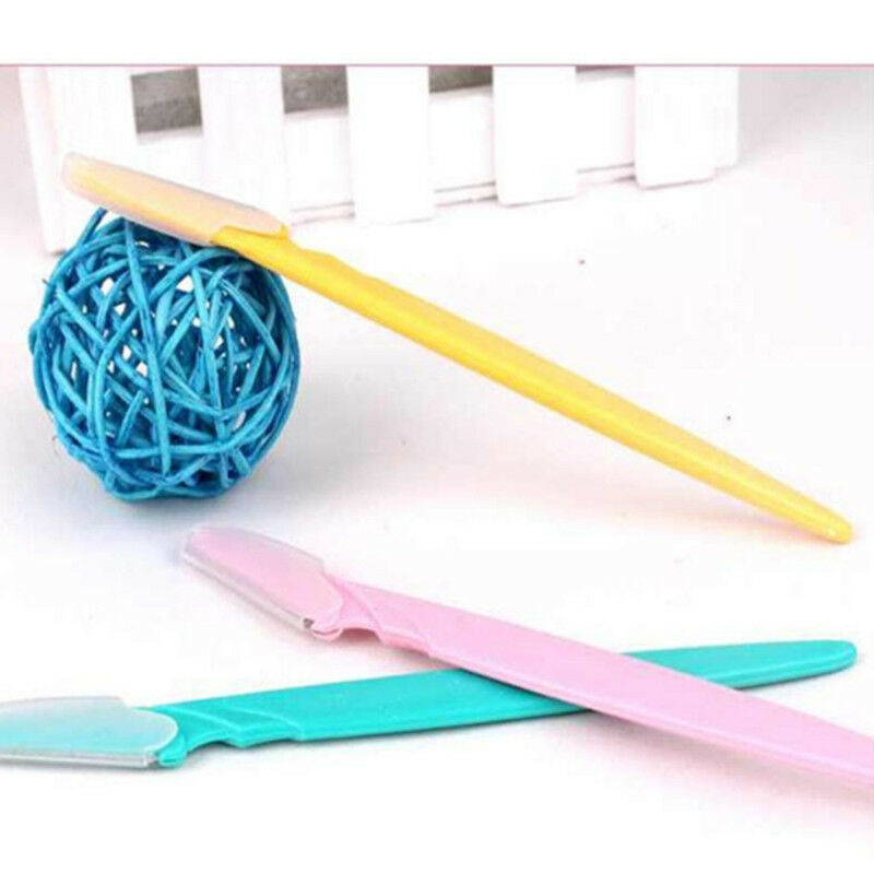 3pcs Facial Eyebrow Brow Razor Trimmer Shaper Shaver Blade Hair Remover Tool