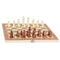 3 In 1 Folding Wood Chess Set Wooden Chessmen Classic Board Game Backgammon