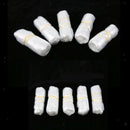 100pcs Clear Waterproof Disposable Bathing Shower Caps for Women Men Hair Salon