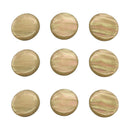 9pcs Trumpet Finger Buttons Musical Brass Instrument Parts Accessories, Yellow,