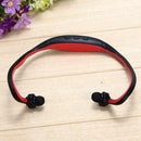 Sports Wireless Stereo Headphone Headset Earphones Earbuds (Red) A