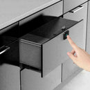 Smart Fingerprint Lock Anti-theft Cabinet Keyless For Drawer Lo H2M1 Q5K2
