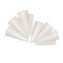 10pcs Cone Shape Styrofoam Foam DIY Christmas Tree for Painting Crafts 150mm