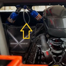 Metal Simulated NOS Nitrogen Bottle for 1/10 RC Crawler Car Defender Bronce S7U1