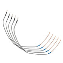 5pcs Acoustic Folk Guitar Piezo Cable Under-Saddle Pickup Stick Rod 85mm