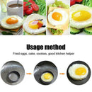 Multifunctional Creative Stainless Steel Egg Ring Mould Home Molds DIY U8M2