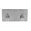 Adhesive Stainless Steel Hooks Bathroom Wall Door Clothes Coat Hat Hanger