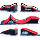 Skate Park Ramp Parts for Tech Deck Fingerboard Finger Board (D)