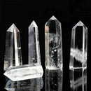 Large Clear 6-7cm Transparent Clear Quartz Crystal Rock Wand Point Healing Stone