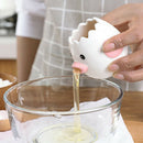 Creative Ceramic Egg Dividers Egg Yolk White Separator Kitchen Tool Home Use Gw