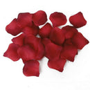 100pcs Roses petals artificial flowers for wedding Decoration - Gradual Red O5X1