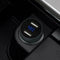 GS-C0065 5V 4.8A 2 USB Car Charger Digital Display Durable Mobile Power Adapter