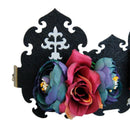Gothic Queens Rose Flower Crown Hairband Headband Halloween Party Costume  OZ