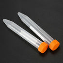 15ml 0.5oz Graduated Threaded Mouth Conical Centrifuge Tubes 100 Pcs