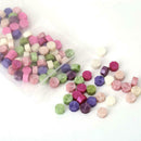 100pcs Retro Fire Painting Pill Octagon Sealing Wax Grain Stamping Envelope