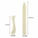 2Pcs Bone Folder Creaser Scoring Folding Creasing Paper Leather Craft Hand Tools