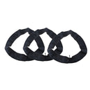3pcs Durable Black Rear Wheel Inner Tube Replacement Motorcycle Tires Parts