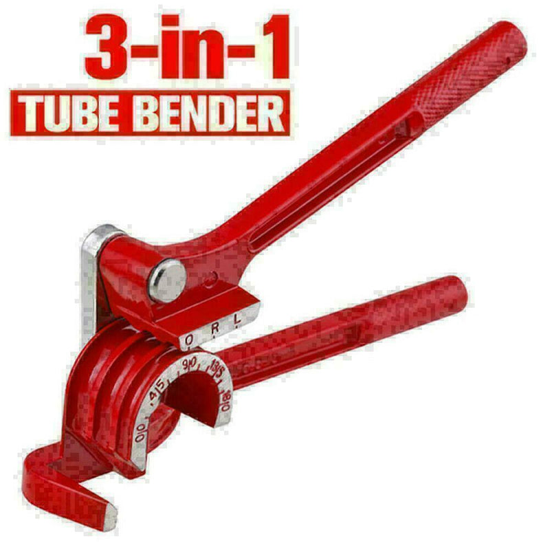 Tube Bender Brake Line Tool Pliers" 3/8" 1/4" 5/16Pipe Machine and Bending C6W0