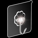 5X(20Pcs Hook Strong Transparent Suction Wall Sucker Hanger Waterproof Adh E1F1)