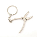 2pcs Mini Vise Tool Pliers Keyring Keychain Metal Adjustable Unisex Gift M&E