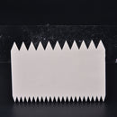 Cake Double-side Teeth Scraper Decorating Cutter Smoother Kitchen Tools Funny OZ
