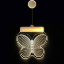 Butterfly LED Fairy String Light Hanging Wall Lamp Wedding Party Home Decor A
