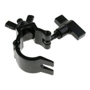 Heavy Duty Aluminum Stage Light Hook Clamp 75kg DIY Black
