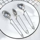 3* Loose Heart Tea Infusers Leaf Strainer Filter Diffuser Herbal Spice Stainless