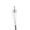 4P Aviation Head Female Plug to 2RCA Male DC Male Extension Adapter Cable