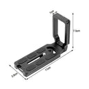 Universal MPU-105 Quick Release L Plate Bracket For Canon Camera C2W3 DSLR I7I9