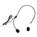 Mini Portable Lightweight Headset 3.5mm Thread Jack Condenser Microphone