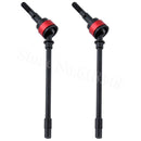 2Pcs 1:10 Speed Steel 45 Front CVD Drive Shaft For Axial SCX10 RC Cars