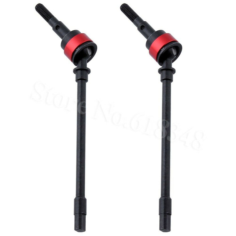 2Pcs 1:10 Speed Steel 45 Front CVD Drive Shaft For Axial SCX10 RC Cars