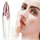 2 in1 Facial Face Eyebrow Trimmer Hair Removal Shaver Electric Epilator Beau Hn