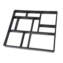 2pcs Path Maker Mould Paving DIY Lawn Concrete Paving Garden Path Molds
